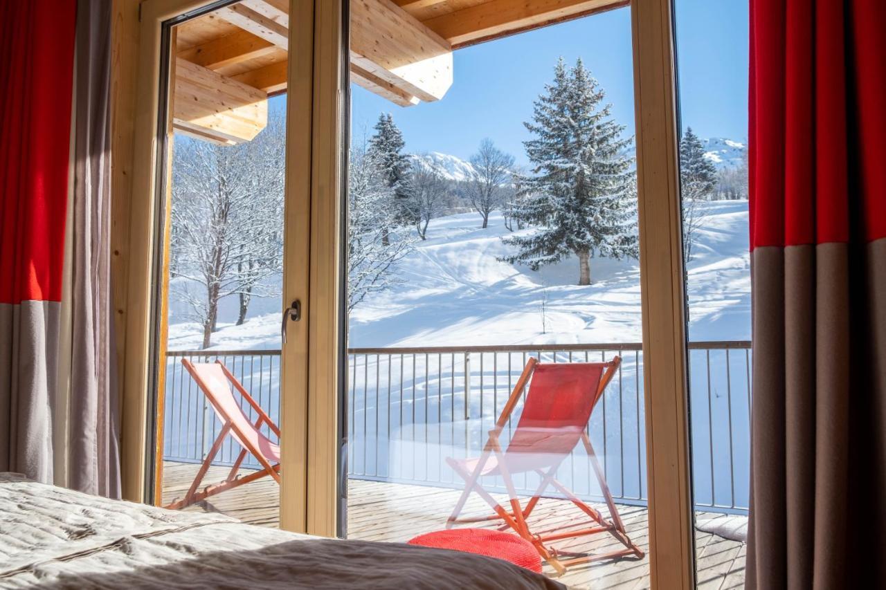 里艾奎勒格瑞维木屋酒店 Les Arcs  外观 照片