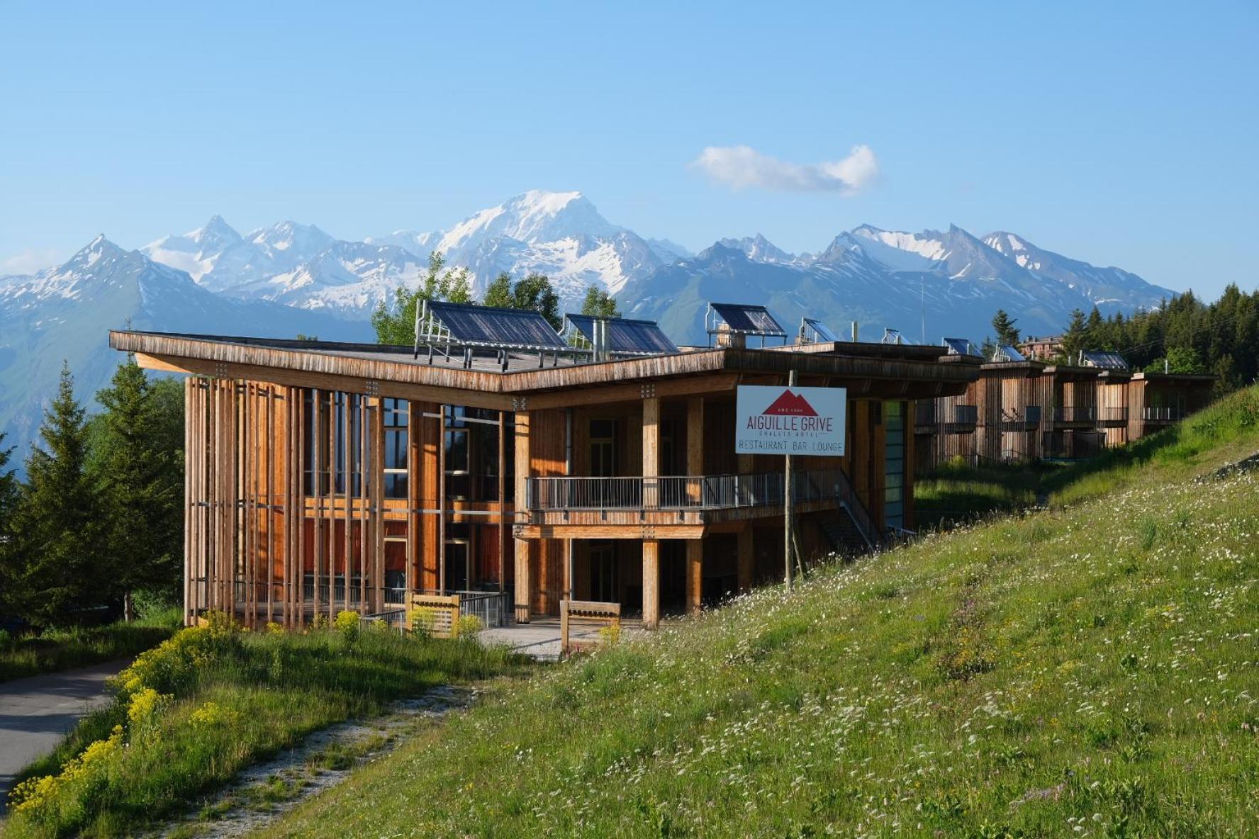 里艾奎勒格瑞维木屋酒店 Les Arcs  外观 照片