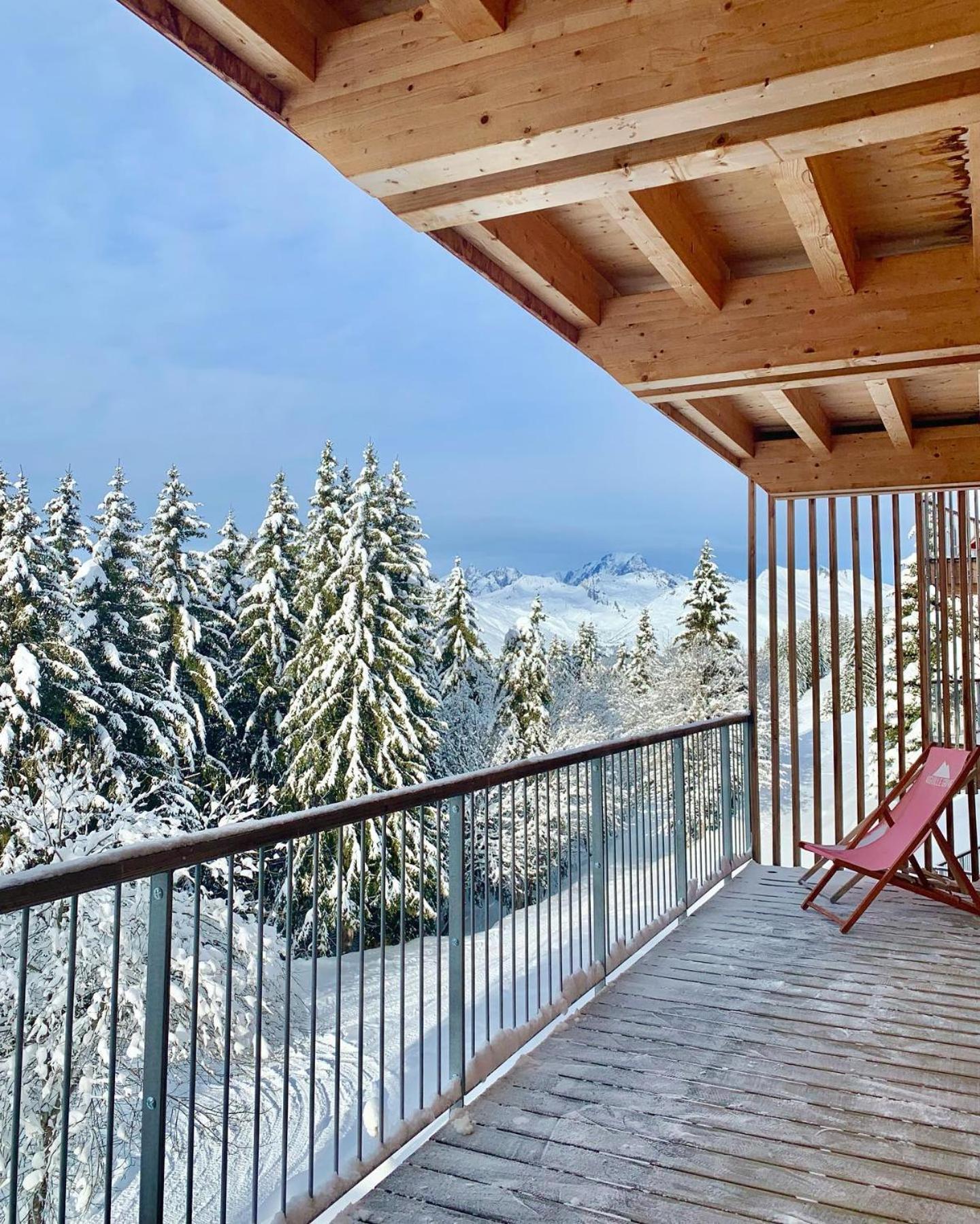 里艾奎勒格瑞维木屋酒店 Les Arcs  外观 照片