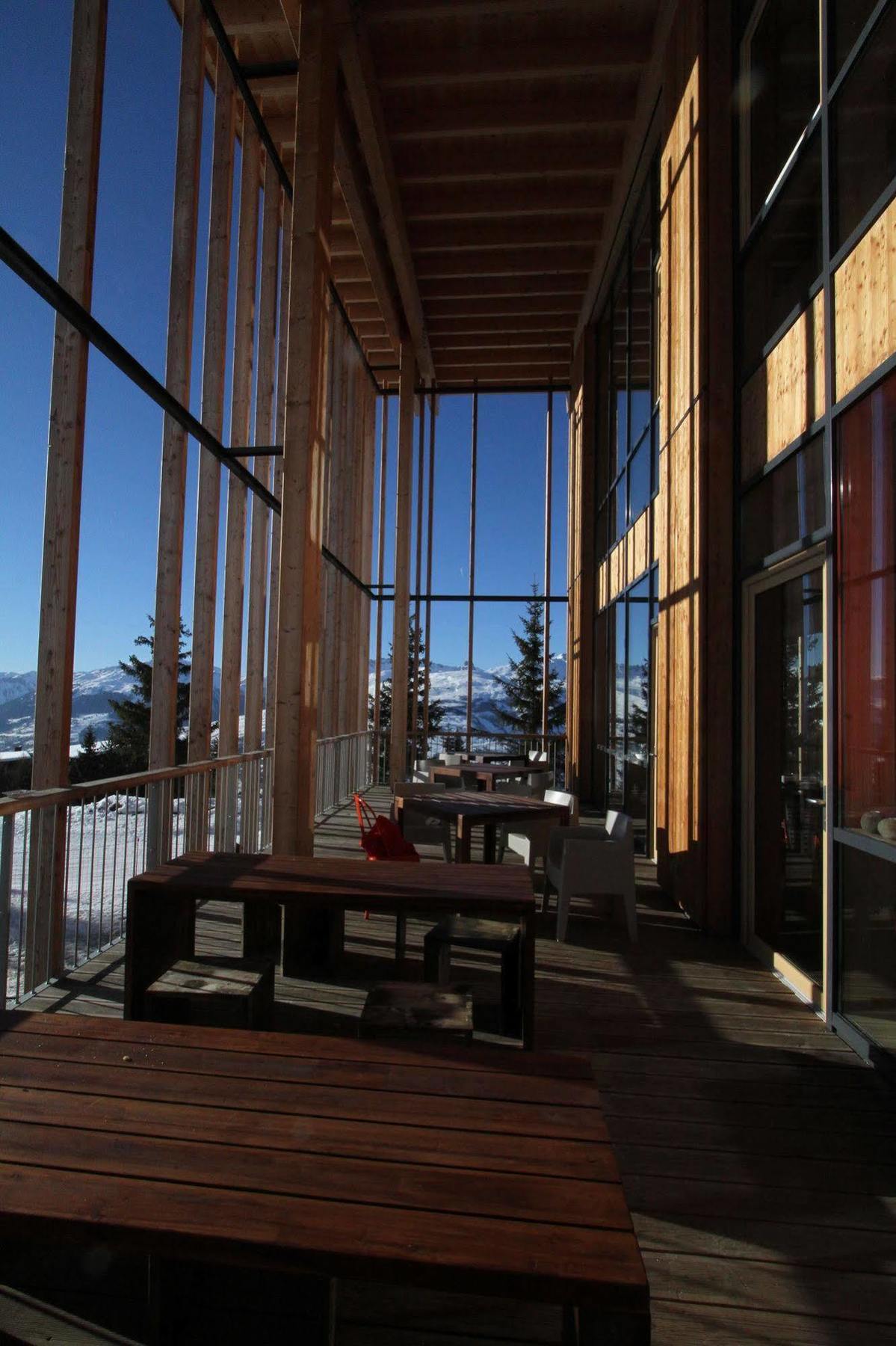 里艾奎勒格瑞维木屋酒店 Les Arcs  外观 照片